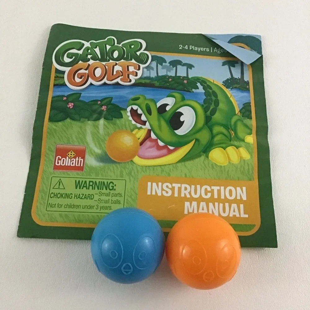 Gator Golf Game Flamingo Club Ball Bird Score Keepers 2019 Pressman Toy COMPLETE